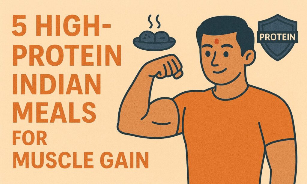 5 High-Protein Indian Meals for Muscle Gain