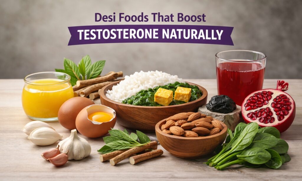 Desi foods that boost testosterone naturally