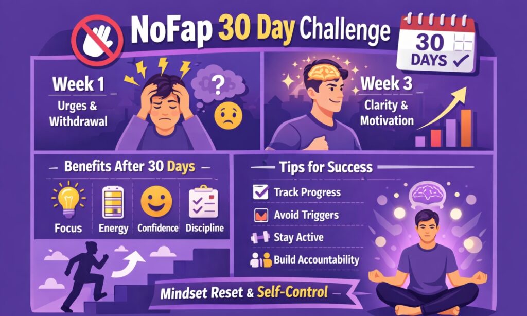 NoFap Movement Explained: What Happens in 30 Days?