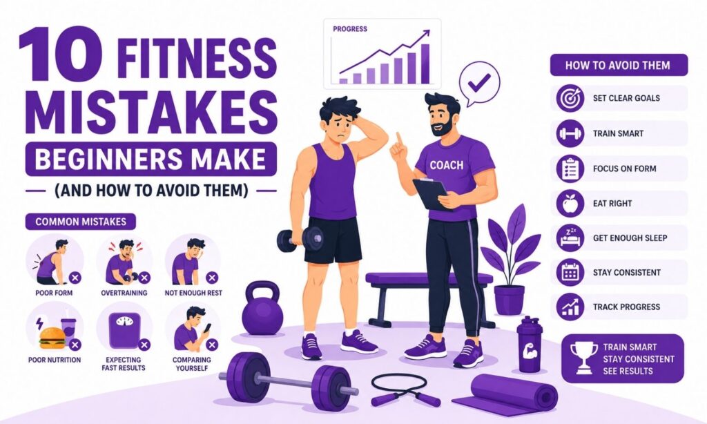 10 Fitness Mistakes Beginners Make (And How to Avoid Them)